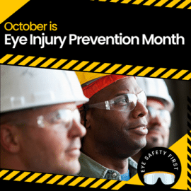 Men in hard hats and safety glasses